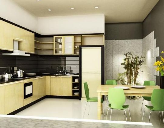 Thiết kế nhà bếp tránh xung khắc thủy và hỏa trong phong thủy