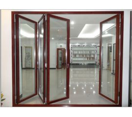 Cửa Nhôm Kính Vân Gỗ 8
